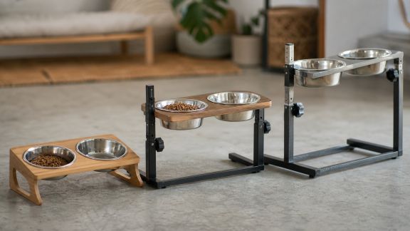 Comparatif des porte-gamelles réglables : atouts pour le confort des animaux