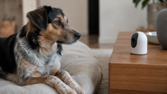 Comparatif 2026 : meilleures caméras interactives conçues pour animaux anxieux