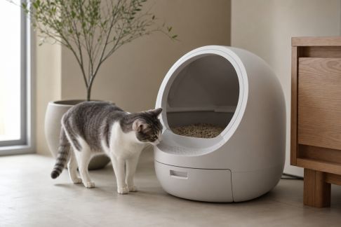 Analyse des distributeurs automatiques de litière pour chats : praticité et entretien