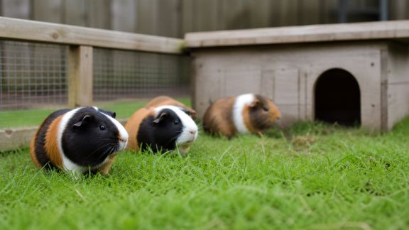Aménager un espace de jeu extérieur sécurisé pour les cochons d’Inde
