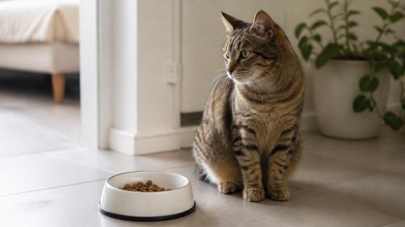 Mon chat refuse de manger : causes courantes et solutions à tester