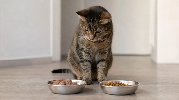 L’alimentation humide ou sèche : que préfèrent réellement les chats ?