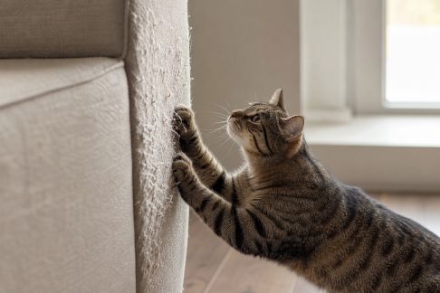 Pourquoi mon chat griffe-t-il partout ? Solutions concrètes