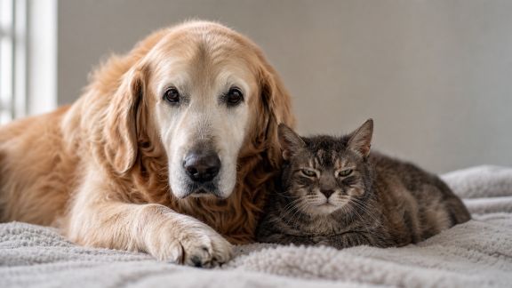 Reconnaître les signes de vieillissement chez son animal et adapter les soins