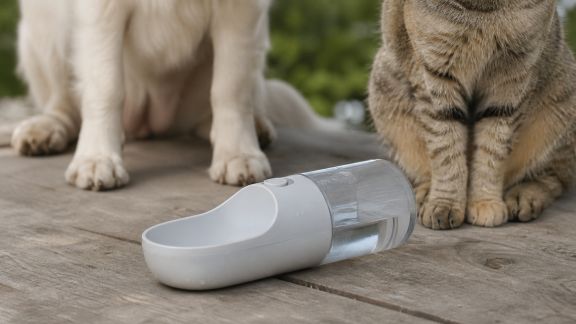 Comparatif des meilleurs distributeurs d’eau portables pour promenades avec chiens et chats