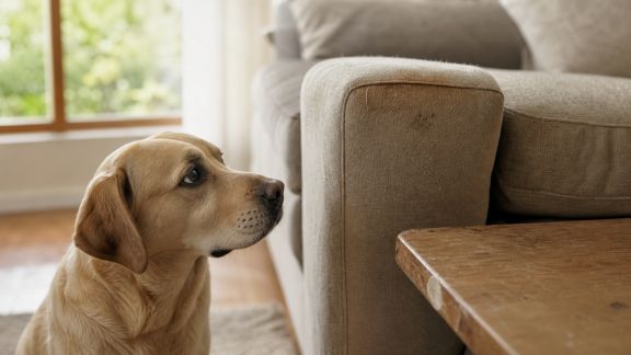 Astuces pour réduire la salive sur les meubles et textiles avec un animal de compagnie