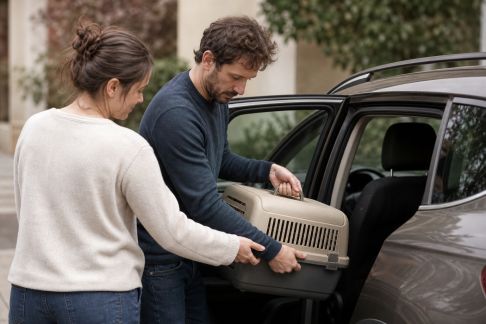 Mettre en place une initiative de covoiturage pour les visites vétérinaires entre voisins