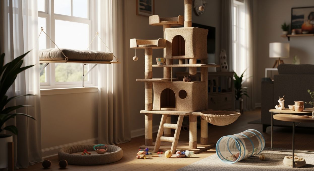 Pourquoi et comment aménager un espace sécurisé pour son chat en appartement