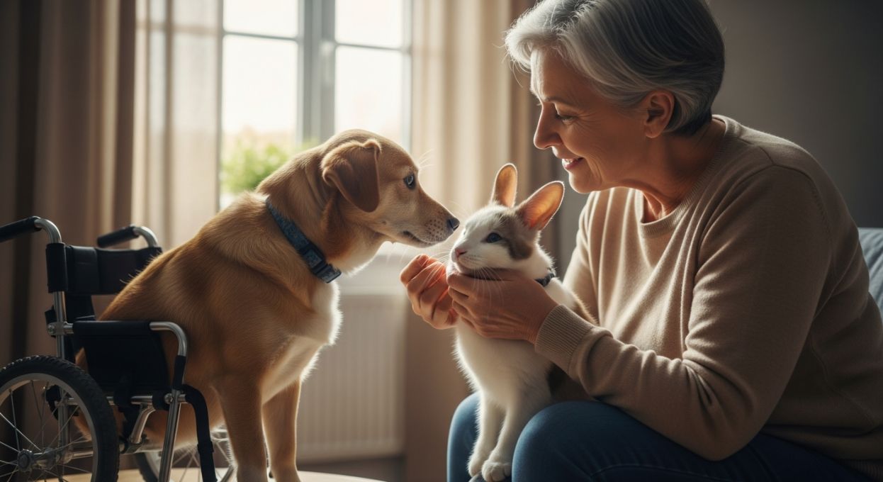 Adoption d’un animal handicapé : défis, joies et besoins spécifiques