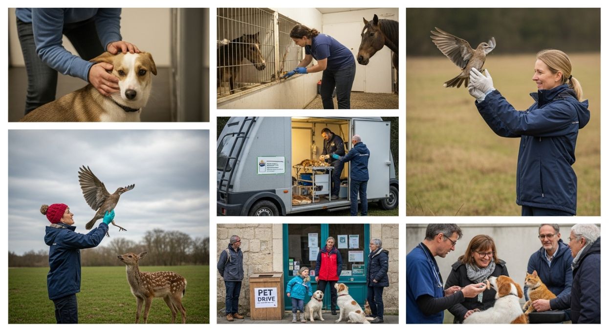 Les plus belles initiatives solidaires autour des animaux en France