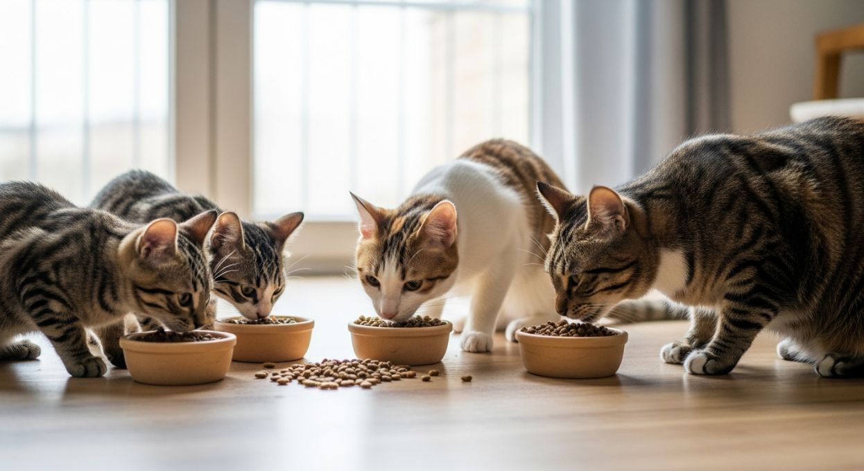 Comprendre les besoins nutritionnels des chats à chaque étape de leur vie