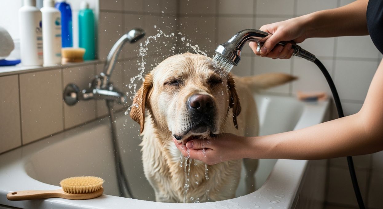 Les erreurs à éviter lors du bain de votre chien
