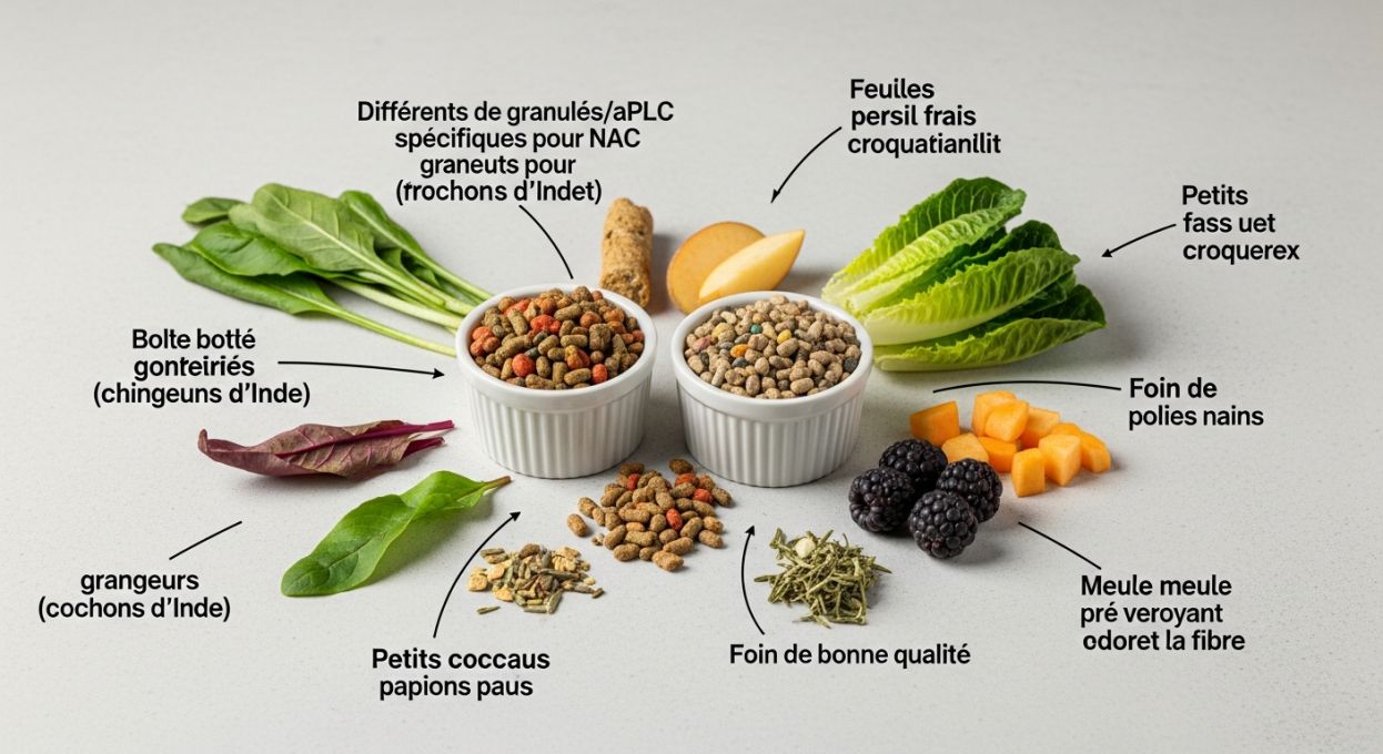L’alimentation des NAC : recommandations et conseils pratiques