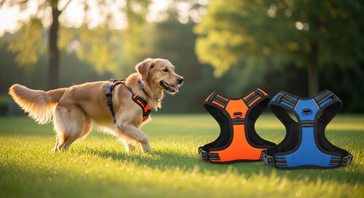 Comparatif de harnais ergonomiques pour chiens actifs