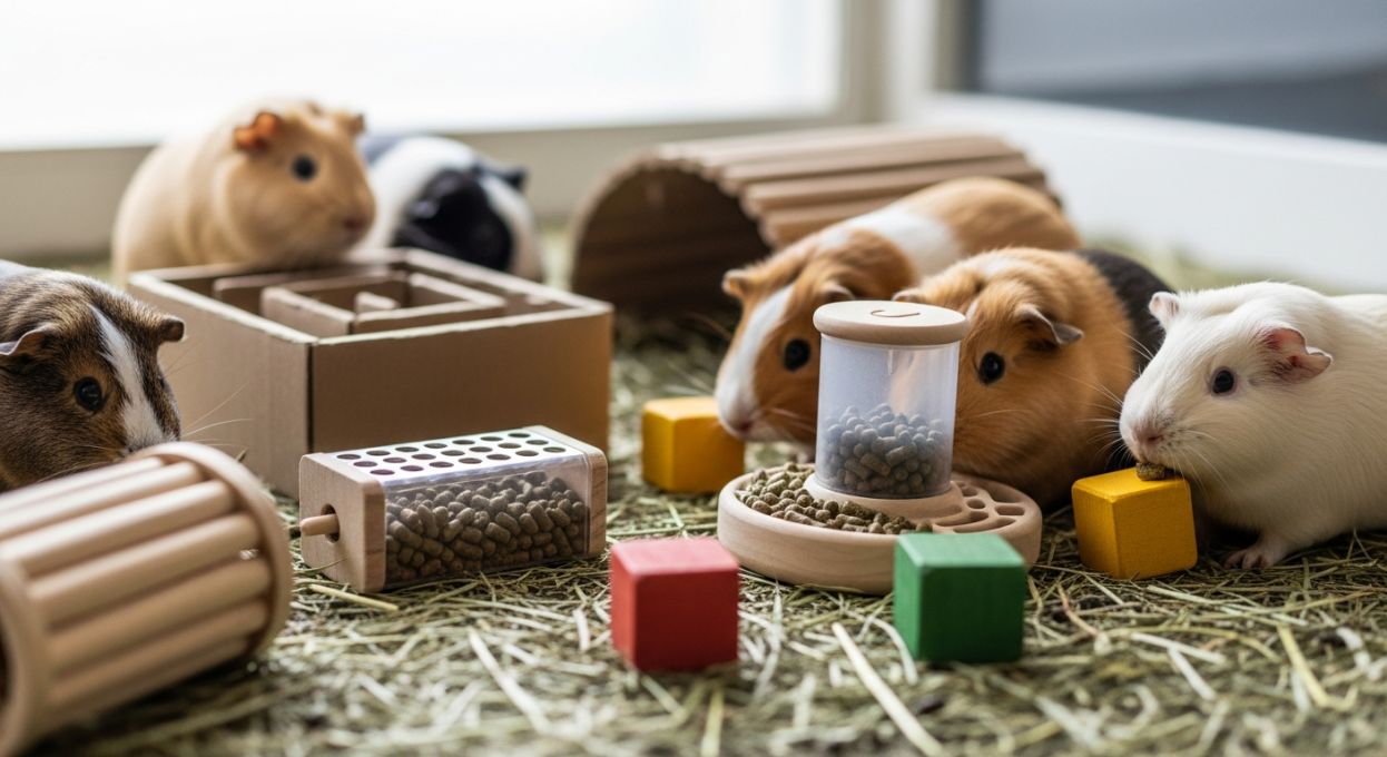Quels jouets choisir pour stimuler l’intelligence des cochons d’Inde