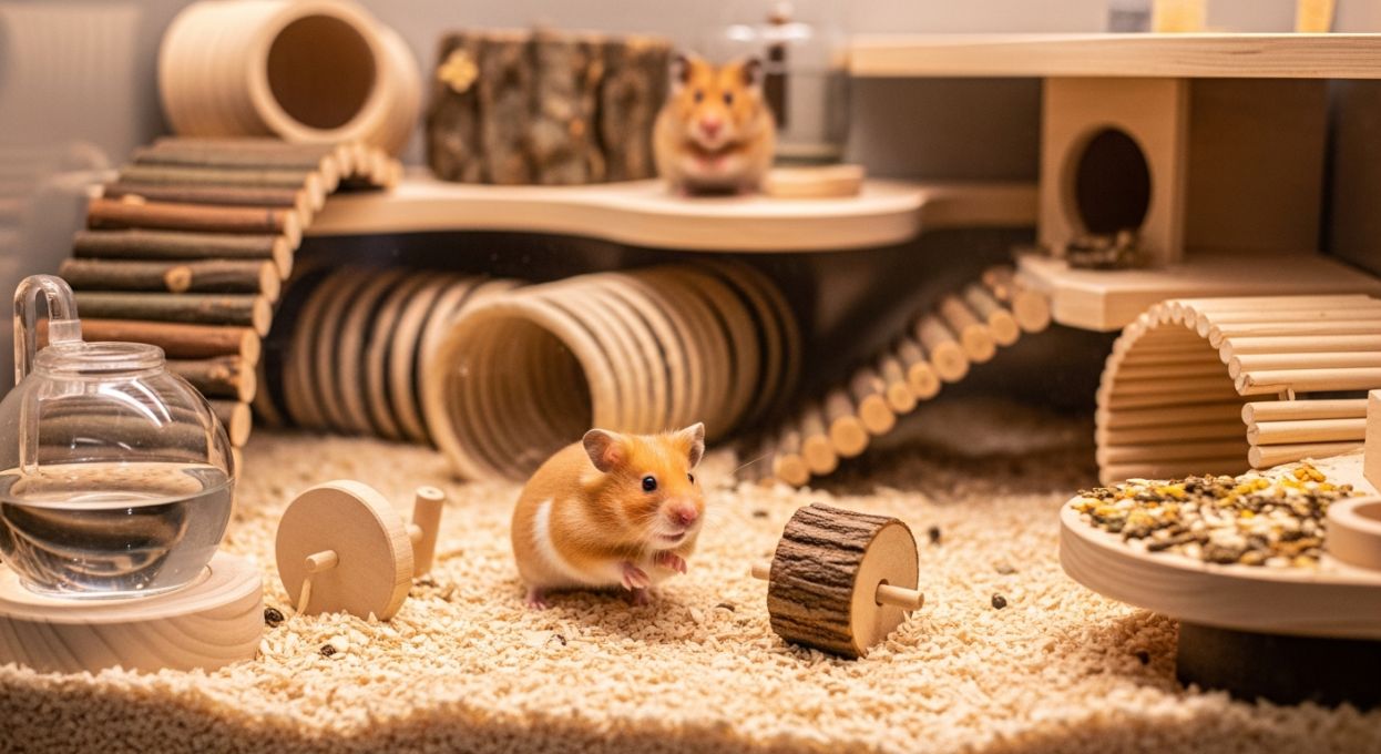 Bien choisir un habitat pour son hamster : conseils pratiques