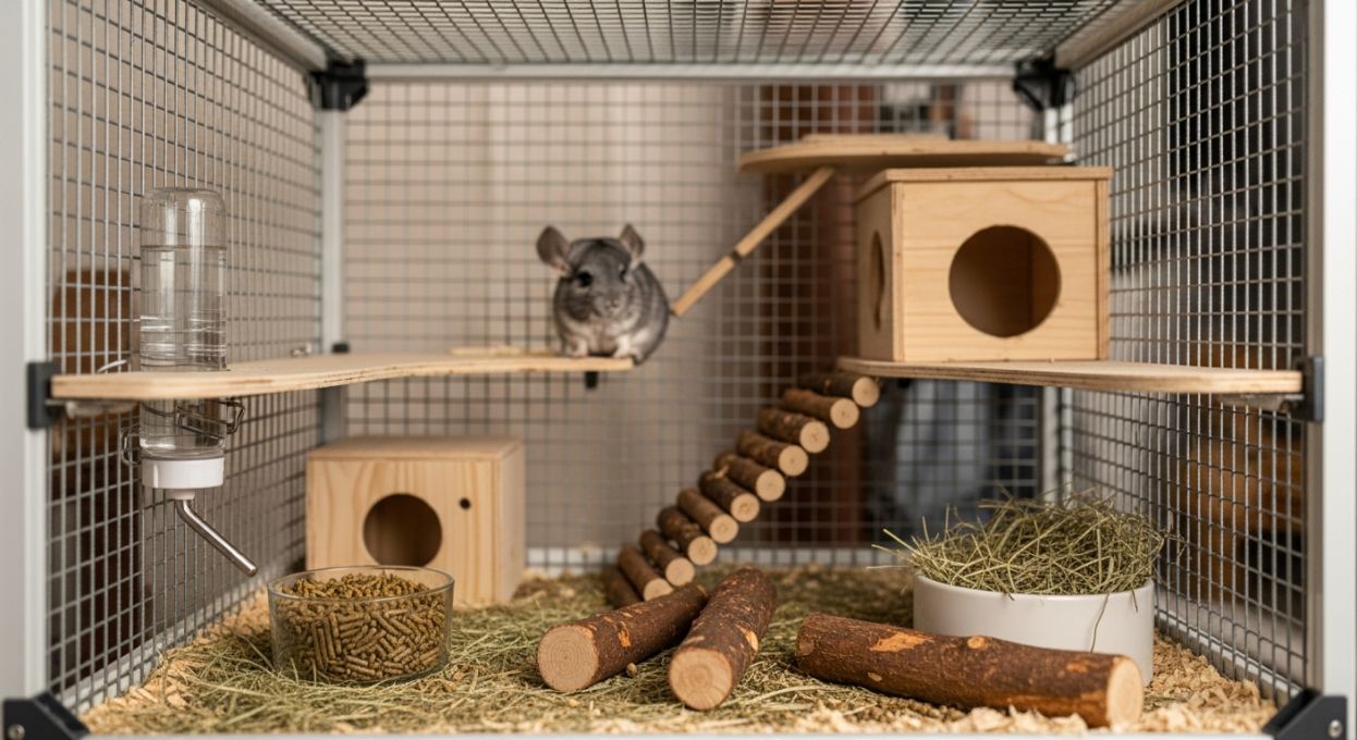 Installer un espace sécurisé pour chinchillas : le guide complet