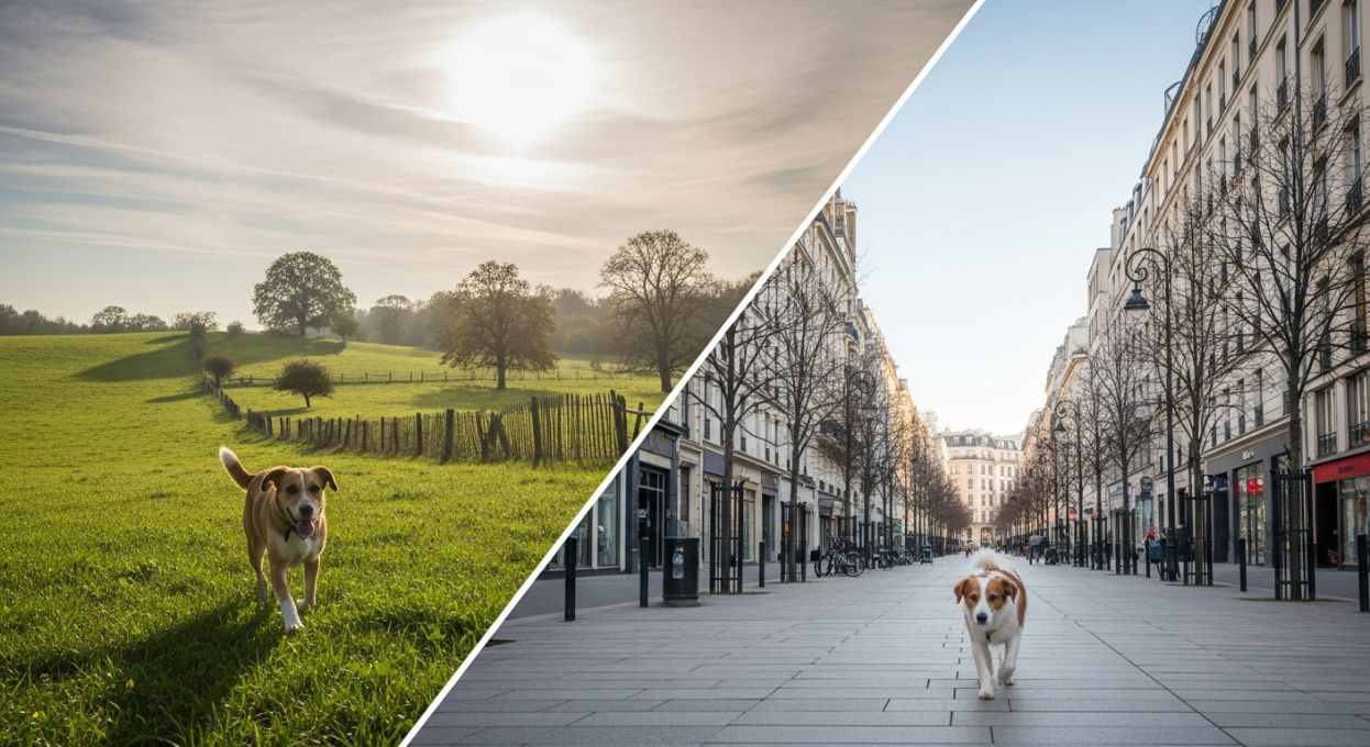 Adopter un animal à la campagne ou en ville : points clés à considérer