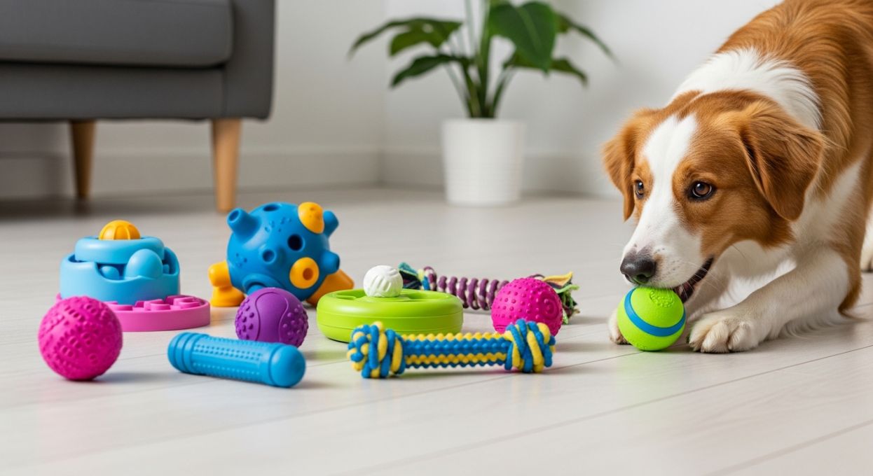 Comparatif de jouets interactifs pour stimuler votre chien