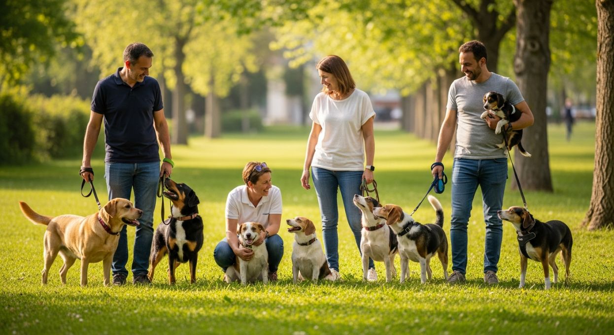 Créer un groupe de promenade canine dans son quartier : mode d’emploi