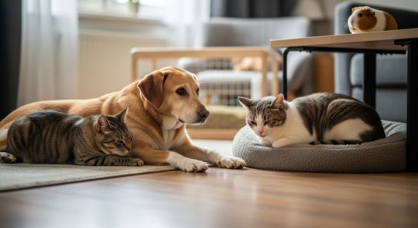 Résoudre les conflits de hiérarchie dans un foyer multi-animaux