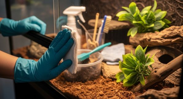 L’entretien des cages pour reptiles : astuces et bonnes pratiques