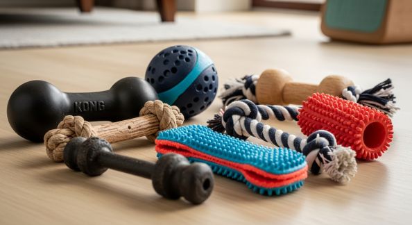 Jouets résistants pour chiens destructeurs : banc d’essai et conseils