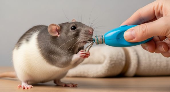 Initiation à la clicker-training pour rats et petits rongeurs