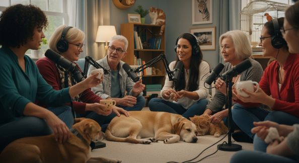Découvrir les podcasts communautaires animés par des passionnés d’animaux