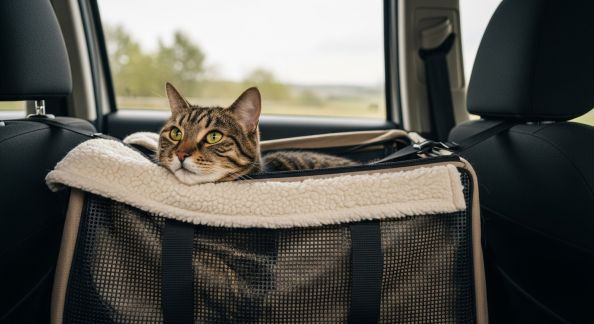 Transports et voyages avec son chat : conseils pratiques pour réduire le stress