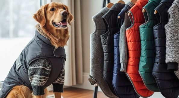 Vestes et manteaux pour chiens : chaleur, confort, quelles options pour l’hiver ?