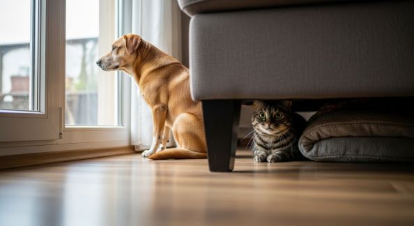 Le rôle du stress dans la santé de nos animaux de compagnie