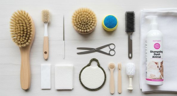 Sélectionner les bons accessoires pour entretenir l’hygiène de votre animal au quotidien