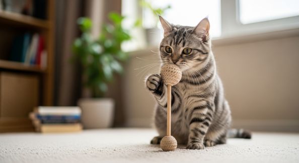 Chats d’intérieur : stimuler leur intelligence au quotidien