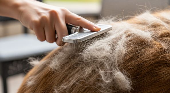 Soins du pelage en période de mue : techniques pour limiter la perte de poils