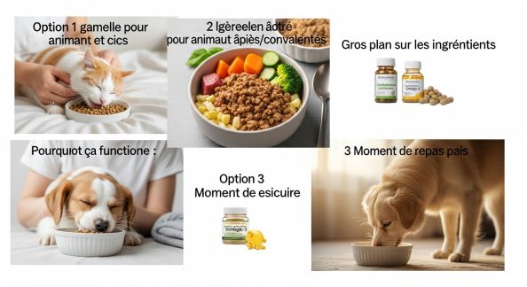 Quelle alimentation privilégier pour un animal âgé ou convalescent ?