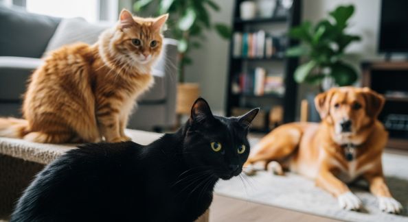 Gérer les comportements territoriaux entre animaux de compagnie