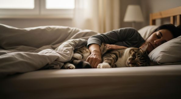 Dormir avec son chat : bénéfices et inconvénients à connaître