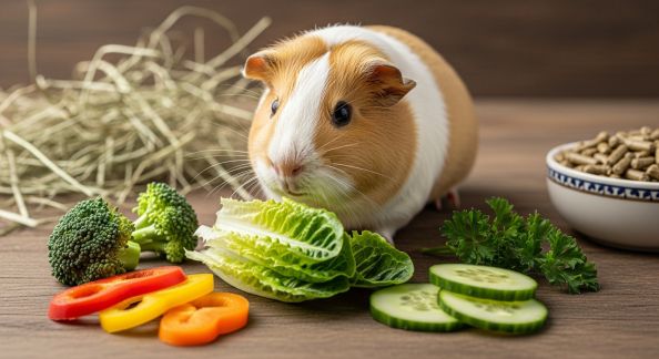 Tout savoir sur l’alimentation adaptée aux cochons d’Inde