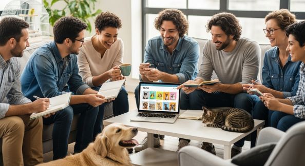 Créer un journal ou blog collectif autour de vos animaux de compagnie