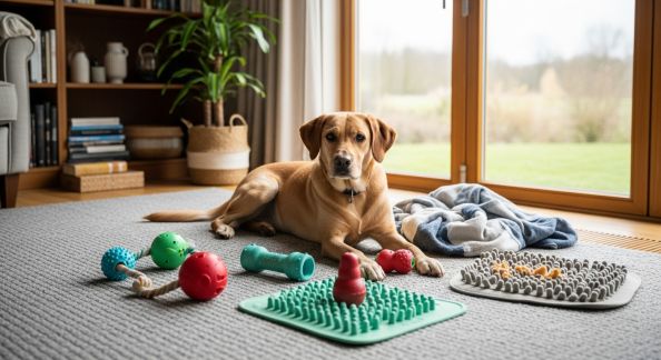 Éviter l’ennui chez le chien : idées d’activités à la maison