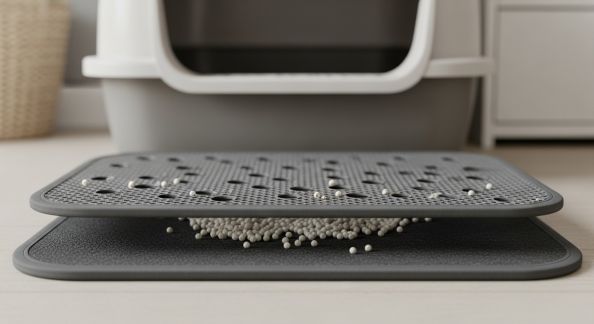 Tapis litière testés : efficacité et confort pour limiter les grains partout