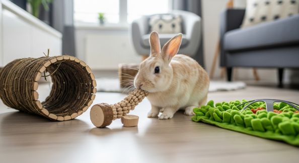 Les meilleurs conseils pour éviter l’ennui chez les lapins en appartement