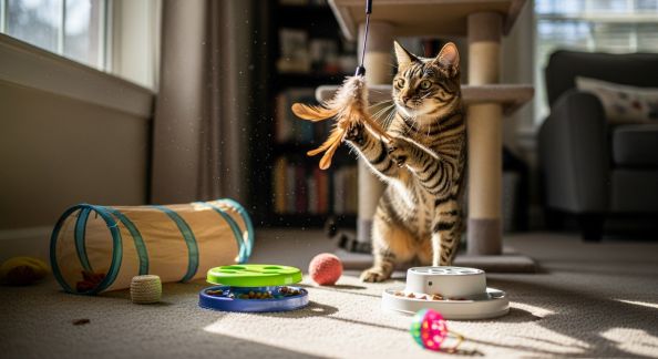 Prévenir l’ennui chez le chat : astuces et activités à mettre en place