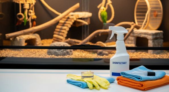 Comment bien désinfecter l’habitat de votre NAC pour limiter les risques