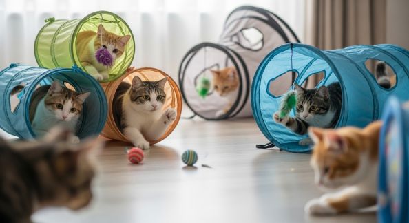 Sélection de tunnels de jeu pour chats : critères de choix et avis d’utilisateurs