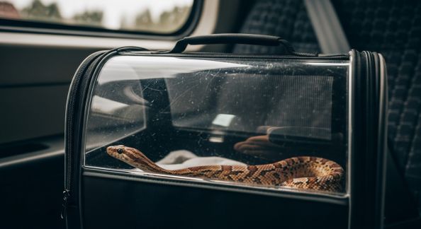Voyager avec un reptile : précautions, équipements et règlementation